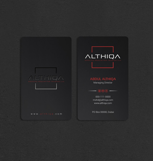 Business Card Design by INDIAN_Ashok for this project | Design: #29315015