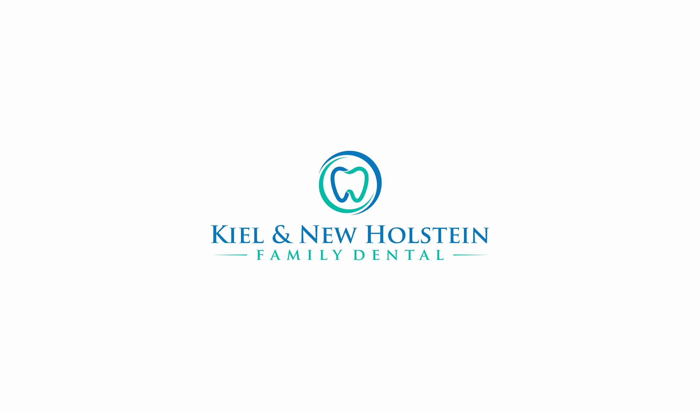 Modern, Masculine, Dentist Logo Design for Kiel & New Holstein Family Dental by big daddy bojat
