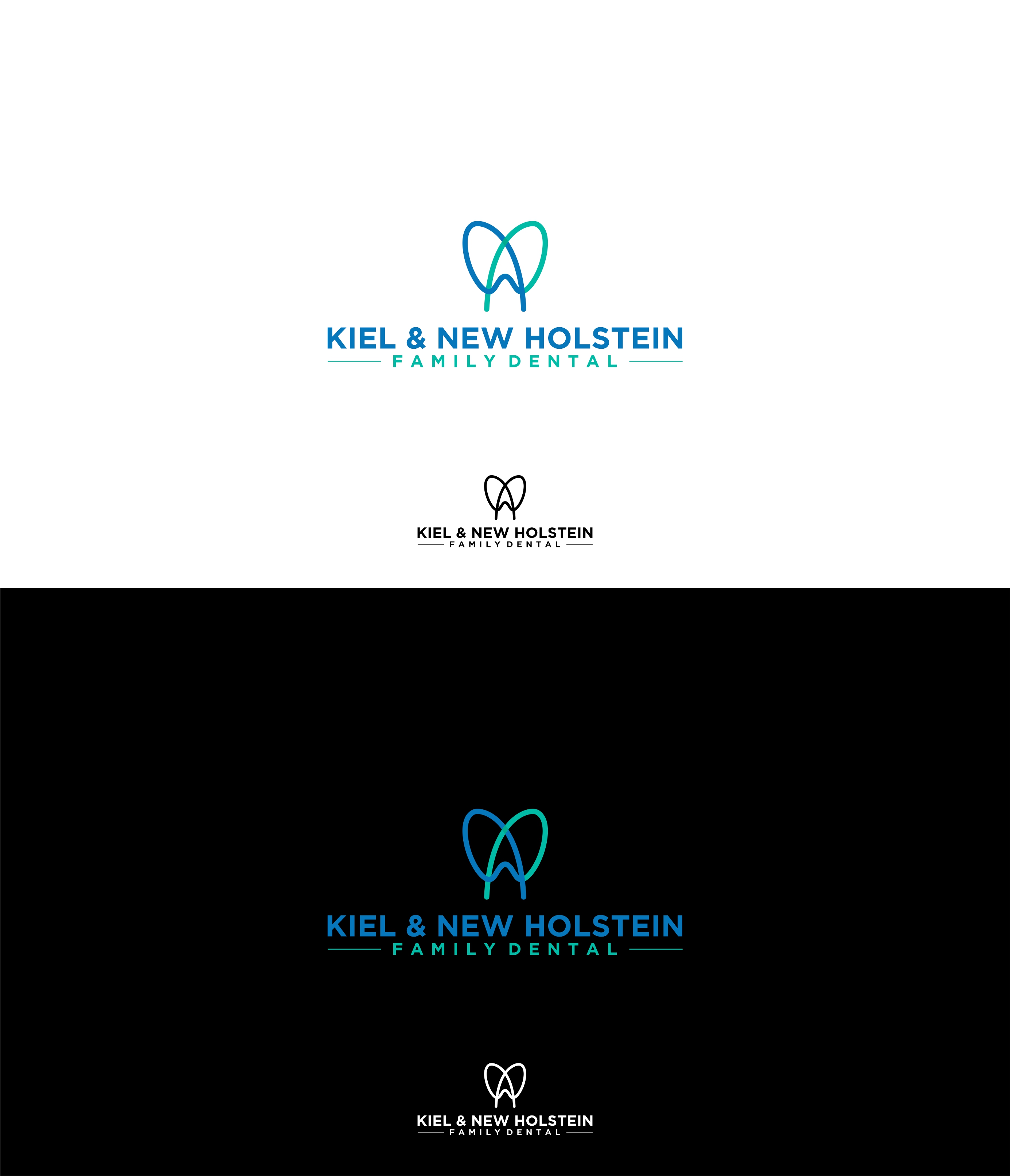 Logo Design by big daddy bojat for Kiel & New Holstein Family Dental | Design #29368030