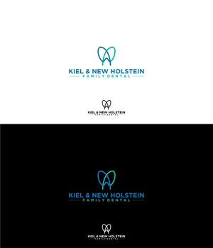 Logo Design by big daddy bojat for Kiel & New Holstein Family Dental | Design: #29368030
