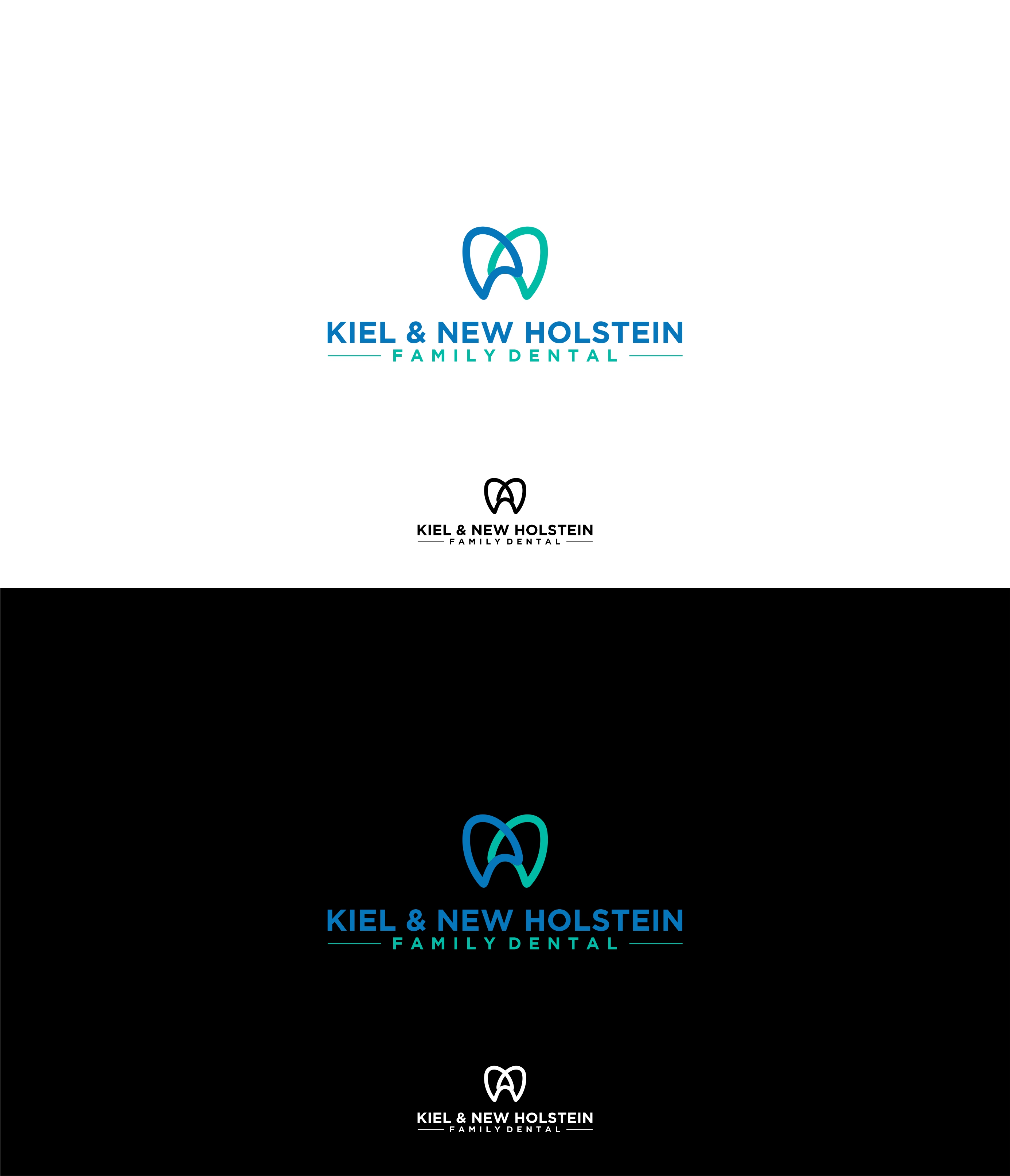 Logo Design by big daddy bojat for Kiel & New Holstein Family Dental | Design #29368032