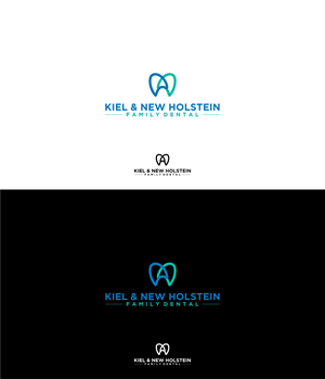 Logo Design by big daddy bojat for Kiel & New Holstein Family Dental | Design: #29368032