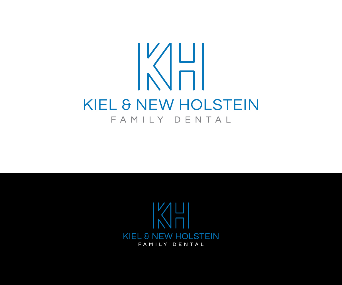 Modern, Masculine, Dentist Logo Design for Kiel & New Holstein Family