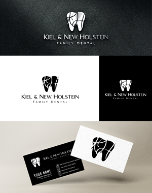 Logo-Design von RS_Design für Kiel & New Holstein Family Dental | Design: #29367705