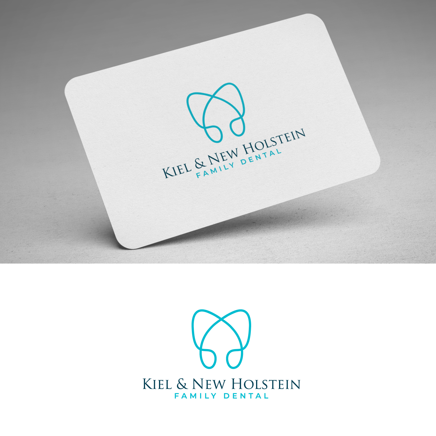 Modern, Masculine, Dentist Logo Design for Kiel & New Holstein Family