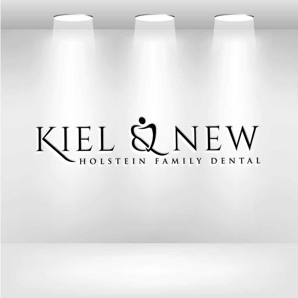 Logo Design by okimok for Kiel & New Holstein Family Dental | Design #29353993