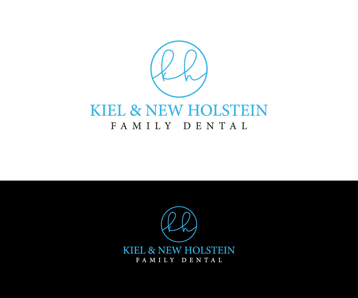 Logo Design by Kavth for Kiel & New Holstein Family Dental | Design #29353753