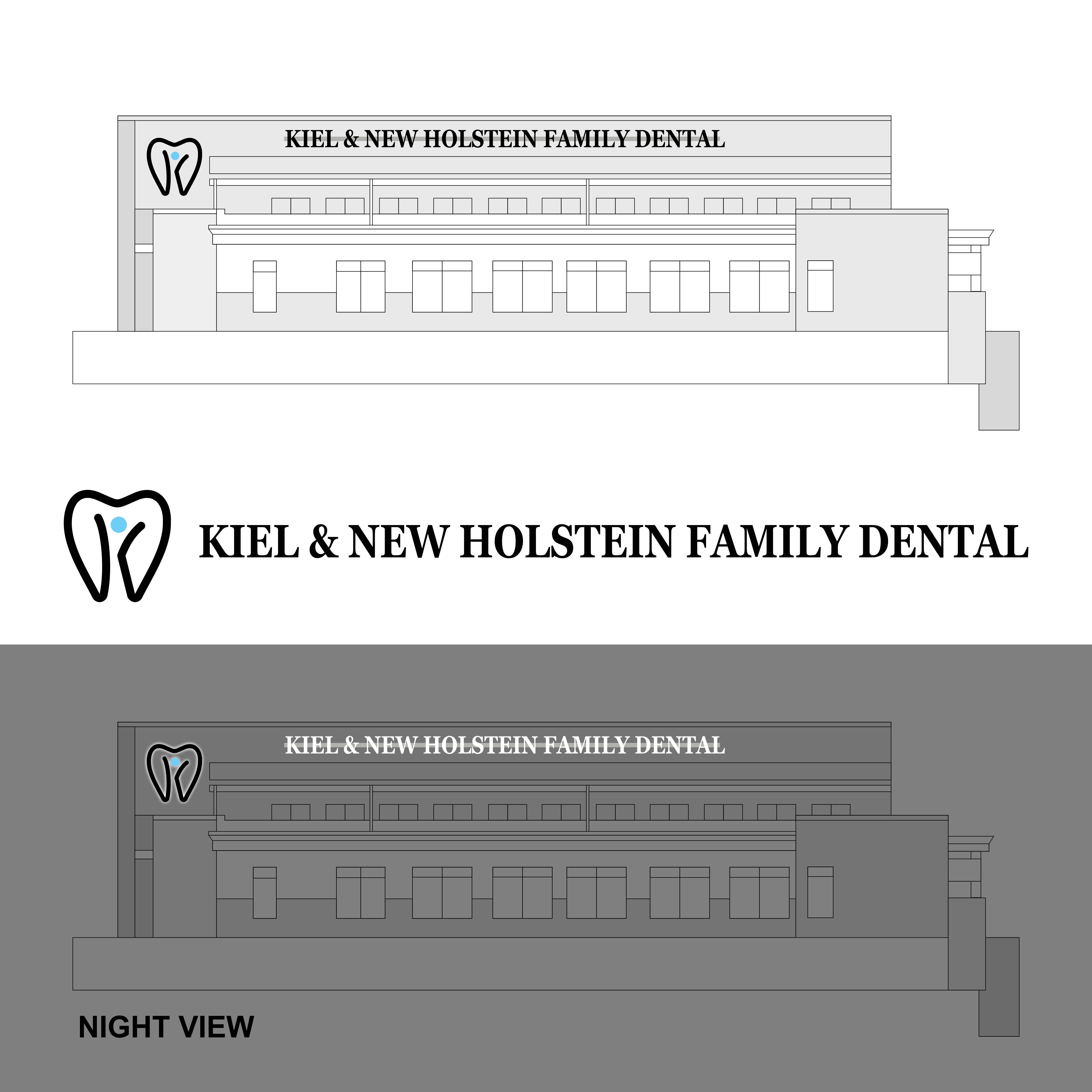 Logo Design by Heksa sigita for Kiel & New Holstein Family Dental | Design #29380504