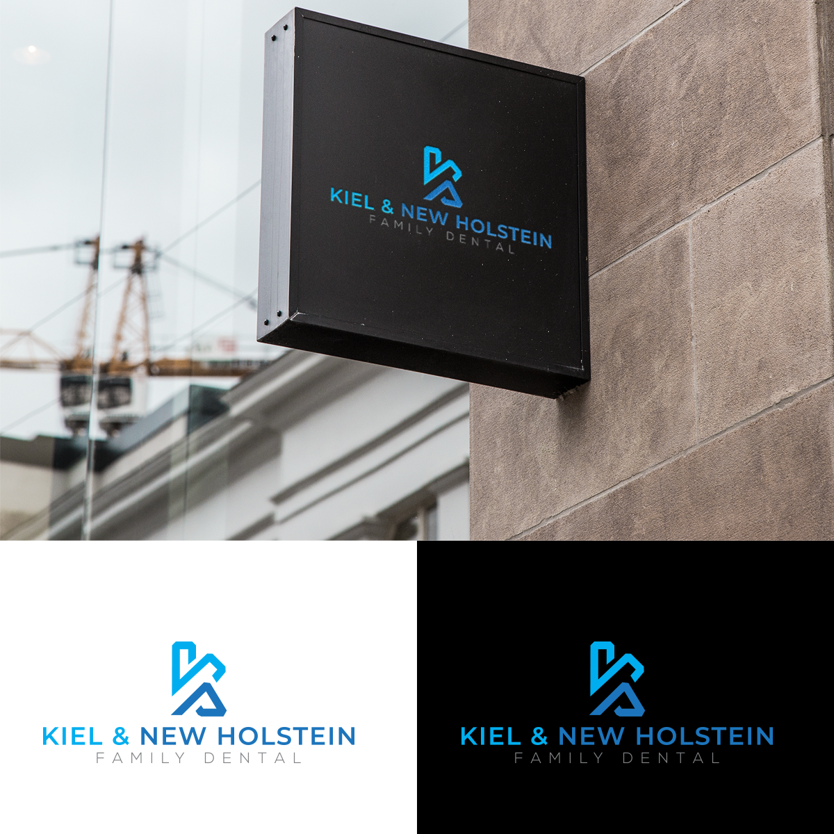 Logo Design by END™ for Kiel & New Holstein Family Dental | Design #29346240