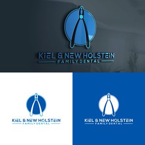 Logo Design by okta5 for Kiel & New Holstein Family Dental | Design: #29321888