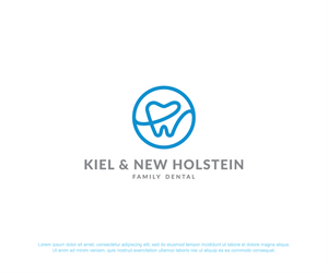 Logo-Design von VectoreKing für Kiel & New Holstein Family Dental | Design: #29368177