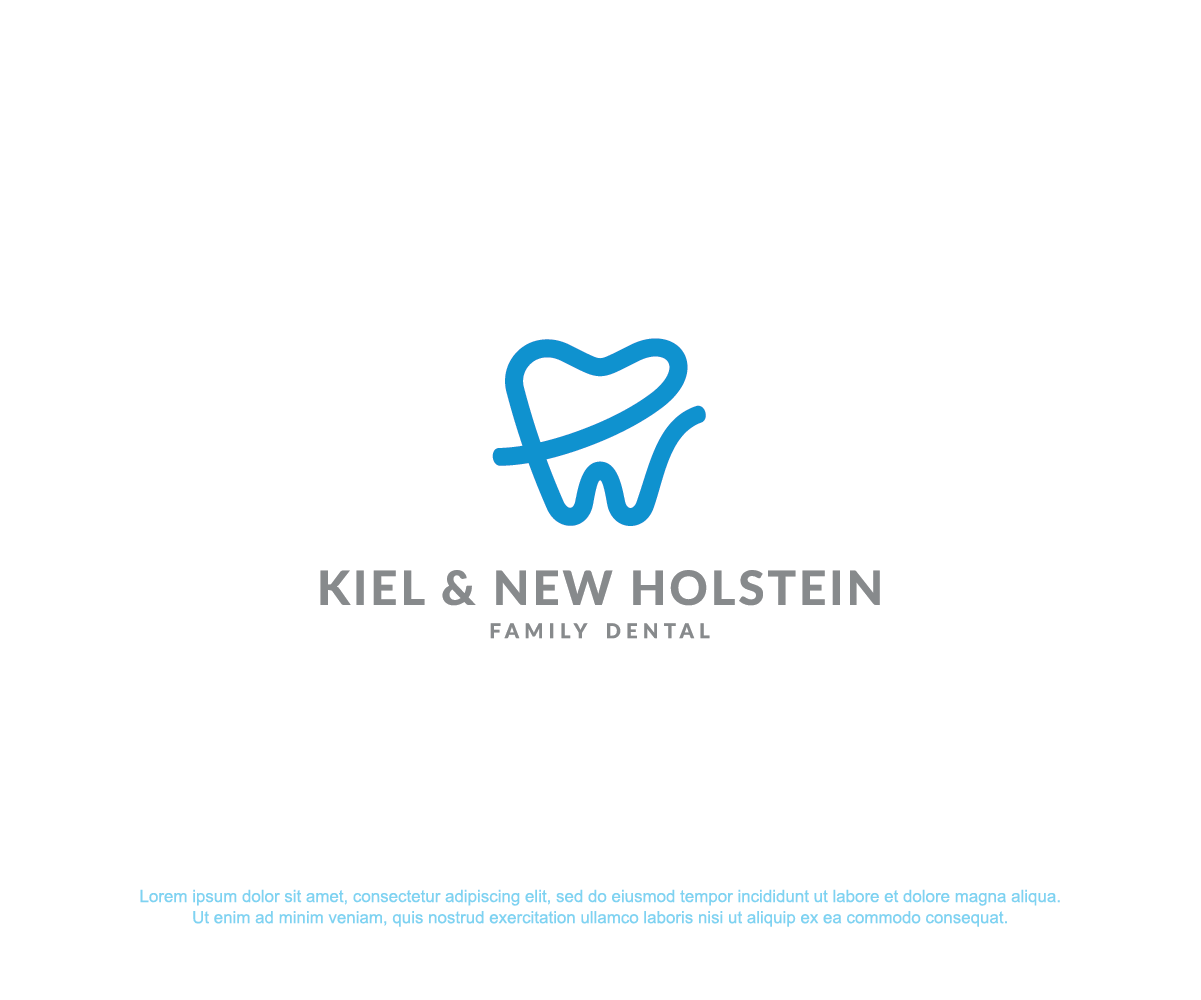 Logo Design by VectoreKing for Kiel & New Holstein Family Dental | Design #29368178