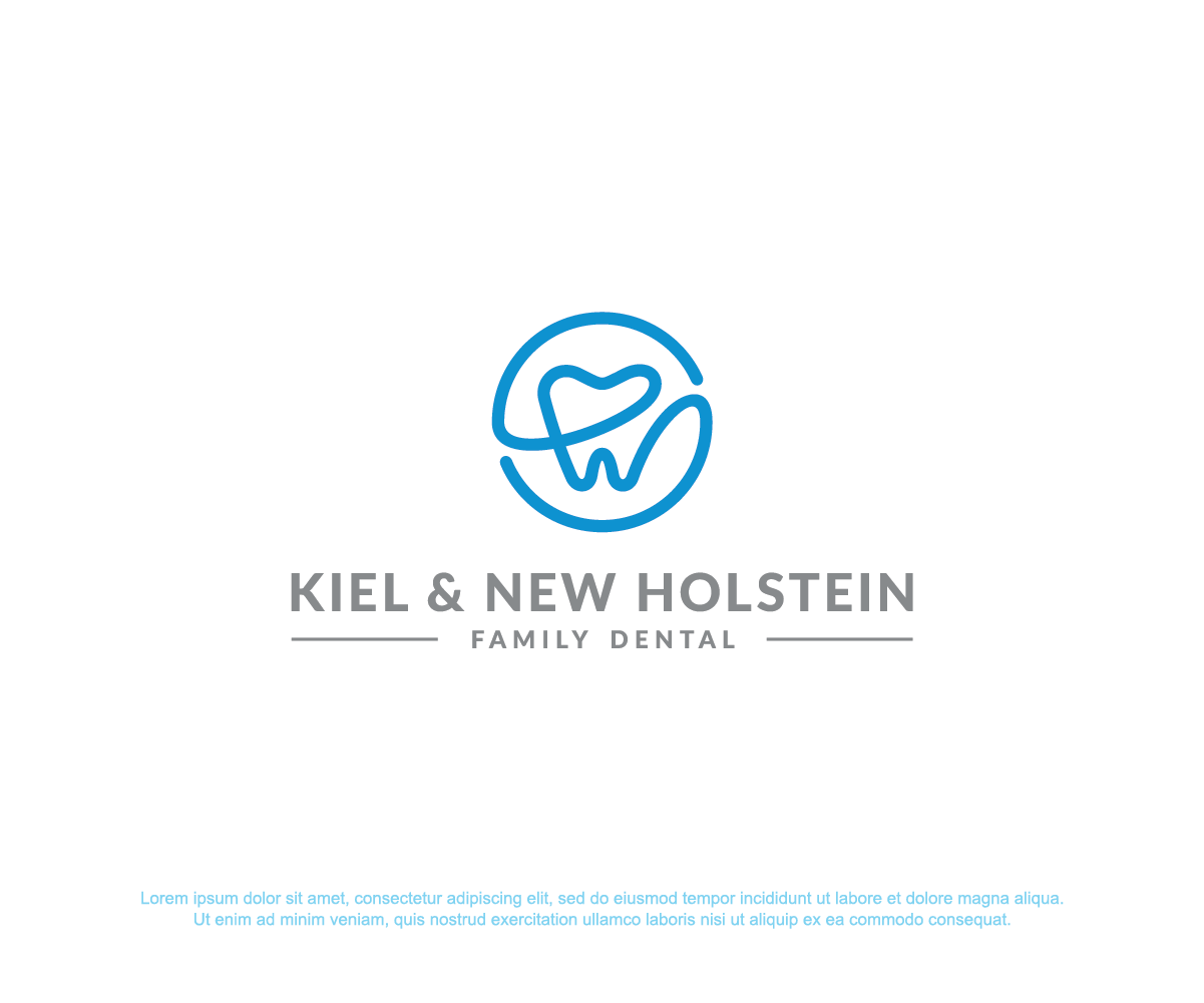 Logo Design by VectoreKing for Kiel & New Holstein Family Dental | Design #29375566