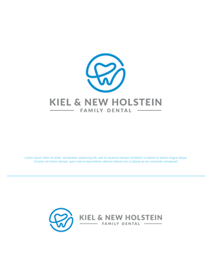 Logo Design by VectoreKing for Kiel & New Holstein Family Dental | Design: #29380070