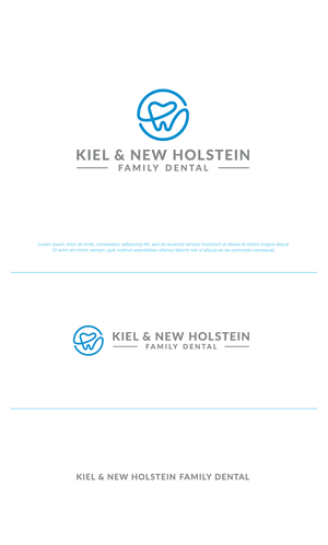 Logo Design by VectoreKing for Kiel & New Holstein Family Dental | Design #29384217