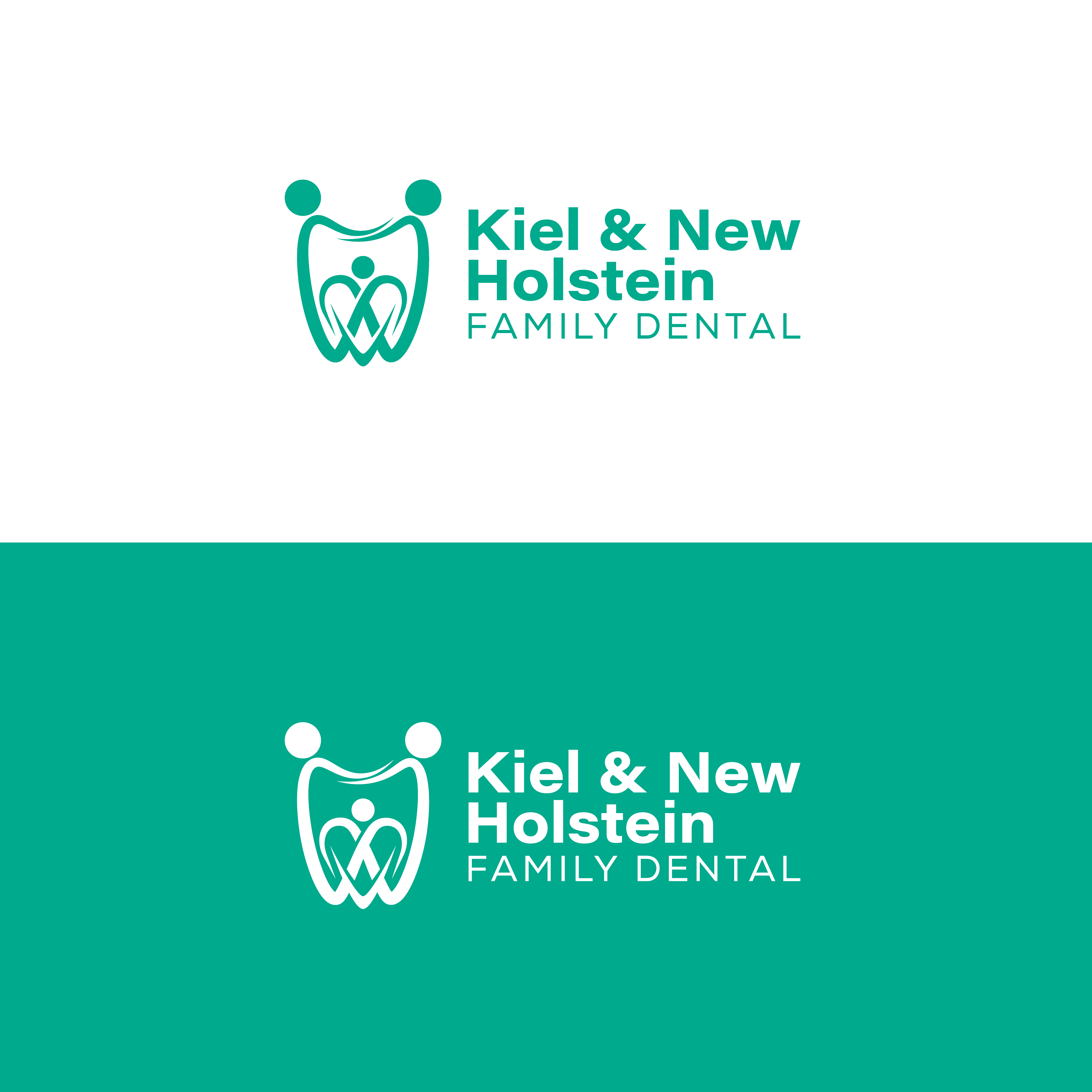 Logo Design by Eve.A for Kiel & New Holstein Family Dental | Design #29342095