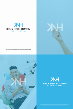 Logo Design by R!CKY for Kiel & New Holstein Family Dental | Design: #29355416
