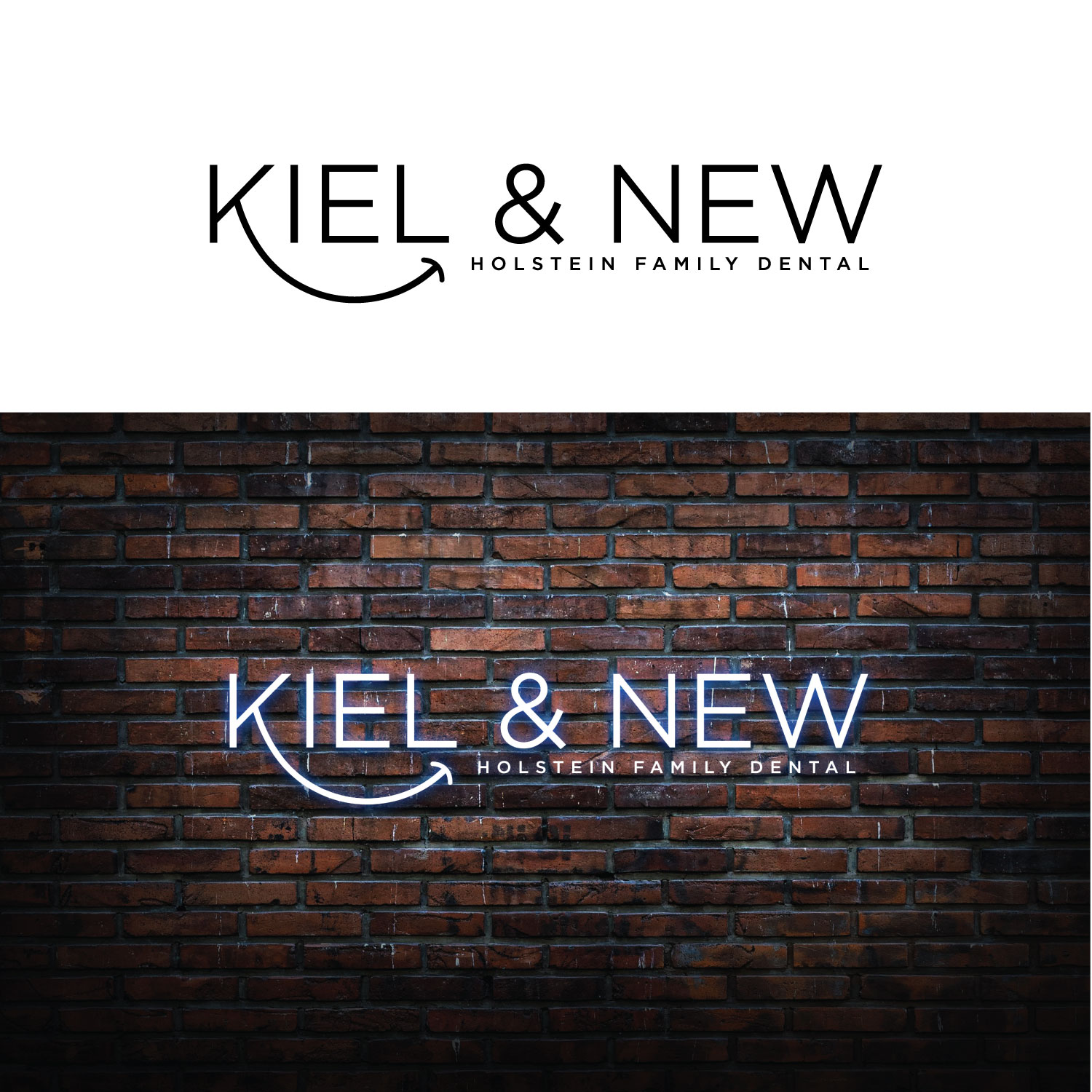 Logo Design by LAXMI DESIGNHUB for Kiel & New Holstein Family Dental | Design #29320387