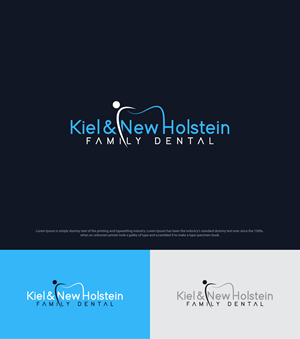 Logo Design by ecorokerz for Kiel & New Holstein Family Dental | Design: #29320938