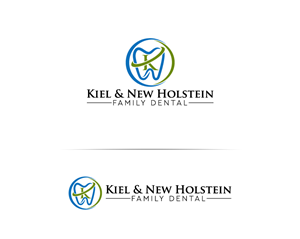 Logo Design by Jonrose for Kiel & New Holstein Family Dental | Design: #29369756