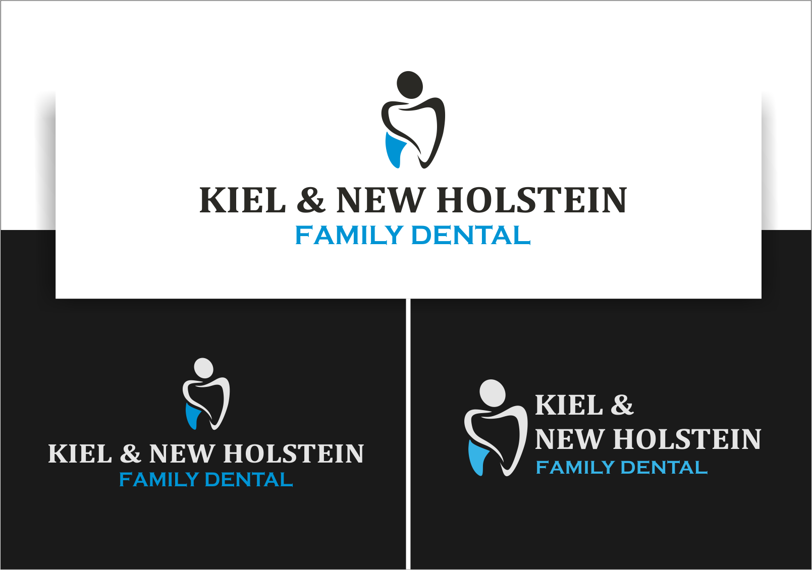 Logo Design by Udaya G for Kiel & New Holstein Family Dental | Design #29339612