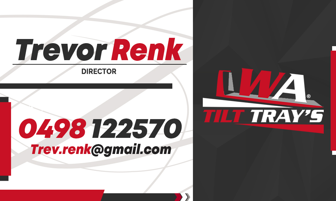 Business Card Design by YERR® for WA Tilt Trays | Design #29319130