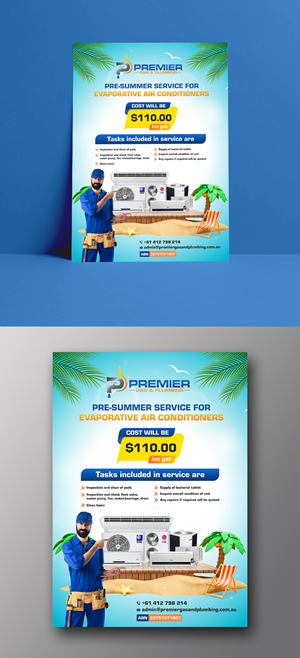 Flyer Design by KreativeMadz for Premier Gas and Plumbing | Design: #29325126
