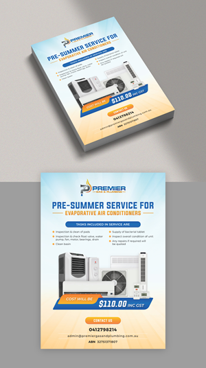 Flyer Design by KreativeMadz for Premier Gas and Plumbing | Design: #29334023