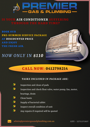 Flyer Design by PA L for Premier Gas and Plumbing | Design: #29342689