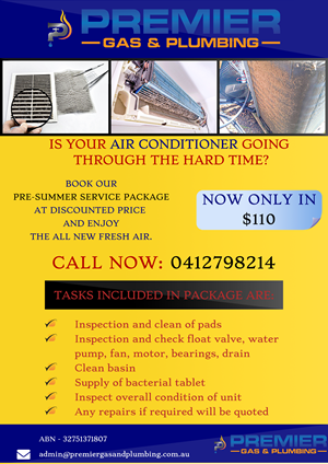 Flyer Design by PA L for Premier Gas and Plumbing | Design: #29346350