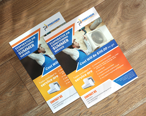 Diseño de Flyer por artbitin para Premier Gas and Plumbing | Diseño: #29321069