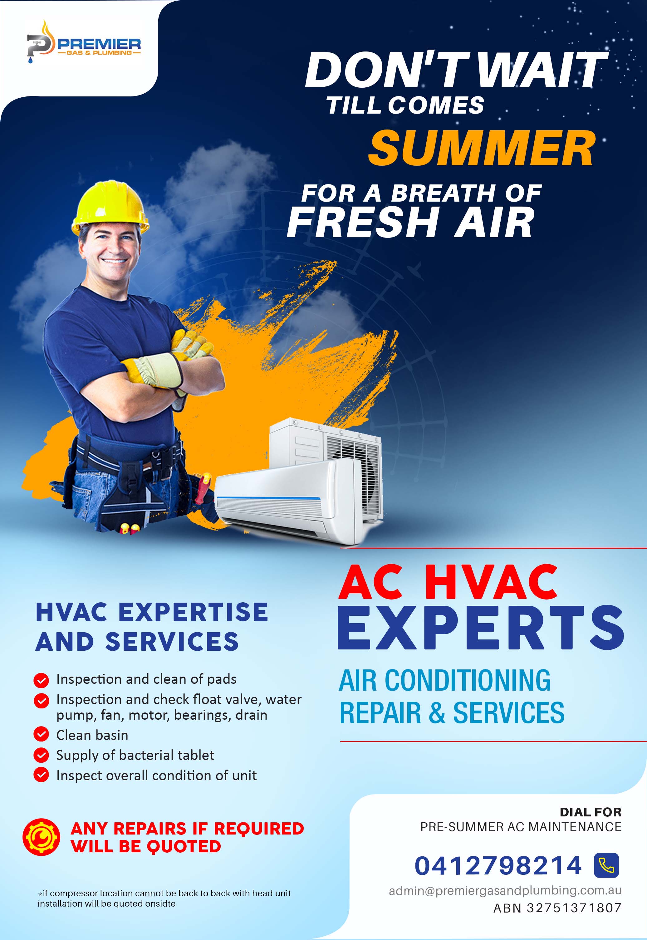 Flyer Design by Resolution -  Artistic Production Services for Premier Gas and Plumbing | Design #29319466