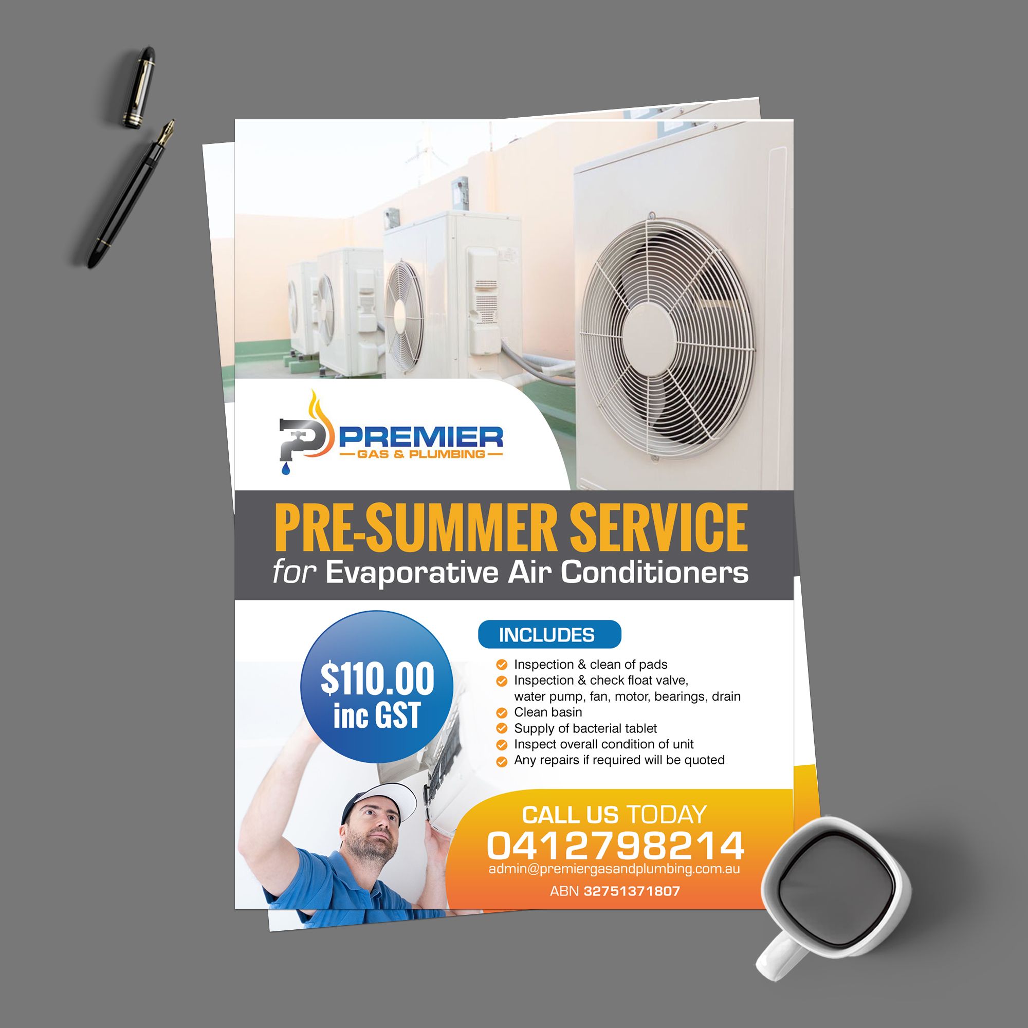 Flyer-Design von chandrayaan.creative für Premier Gas and Plumbing | Design #29334330