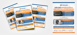 Design de Flyer par aj pour Premier Gas and Plumbing | Design #29324871