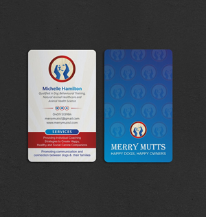 Merry Mutts Business Card Update | Diseño de Tarjeta de Presentación por INDIAN_Ashok
