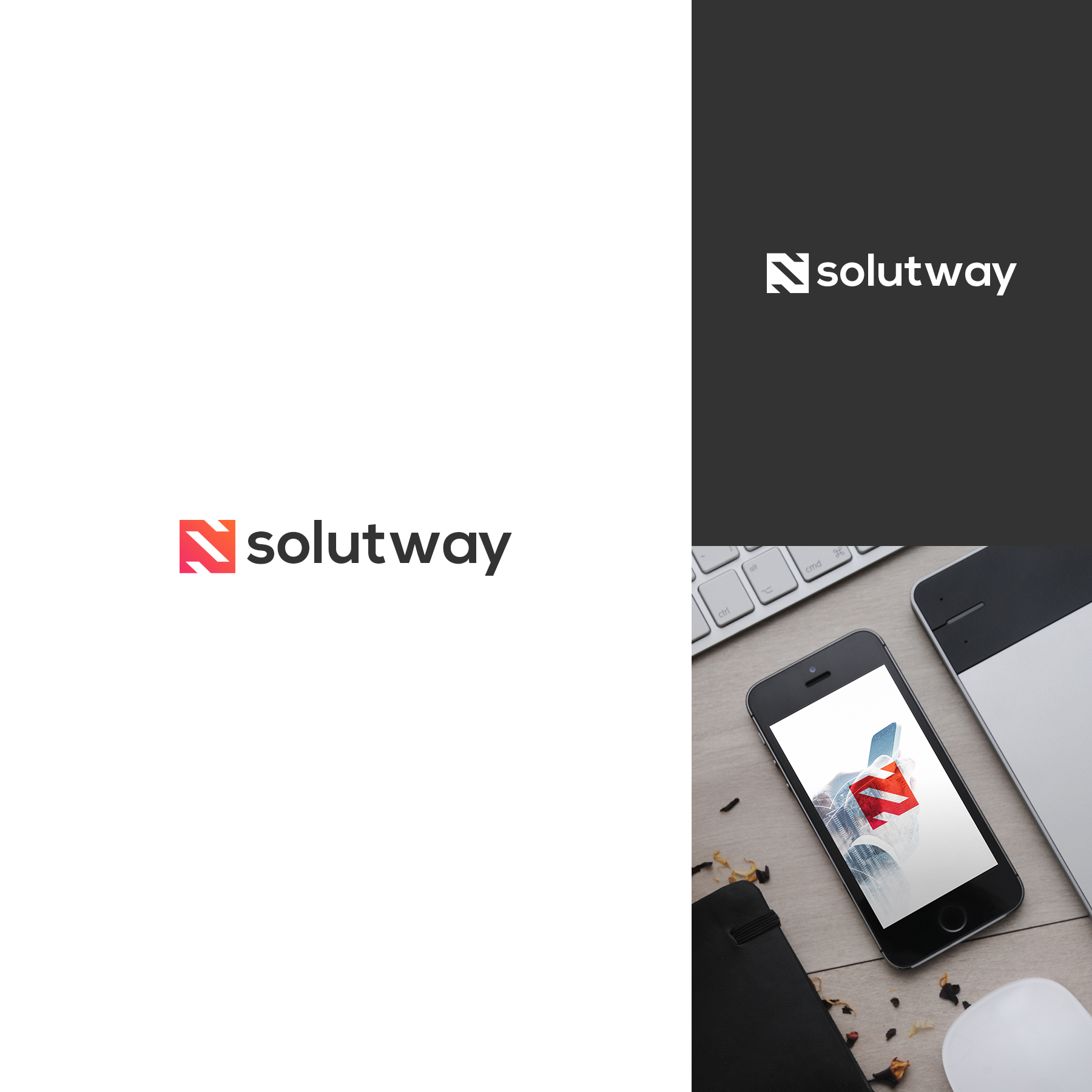Logo Design by JohnM. for SOLUTWAY | Design #29327473