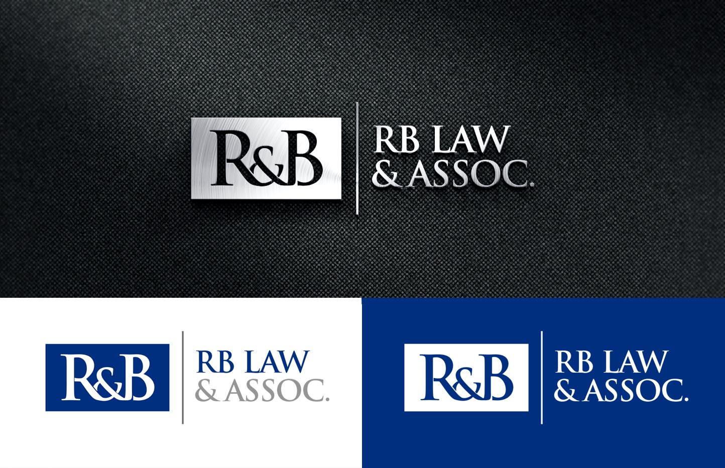 Serious, Professional, Law Firm Logo Design for Reservitz Bergeron