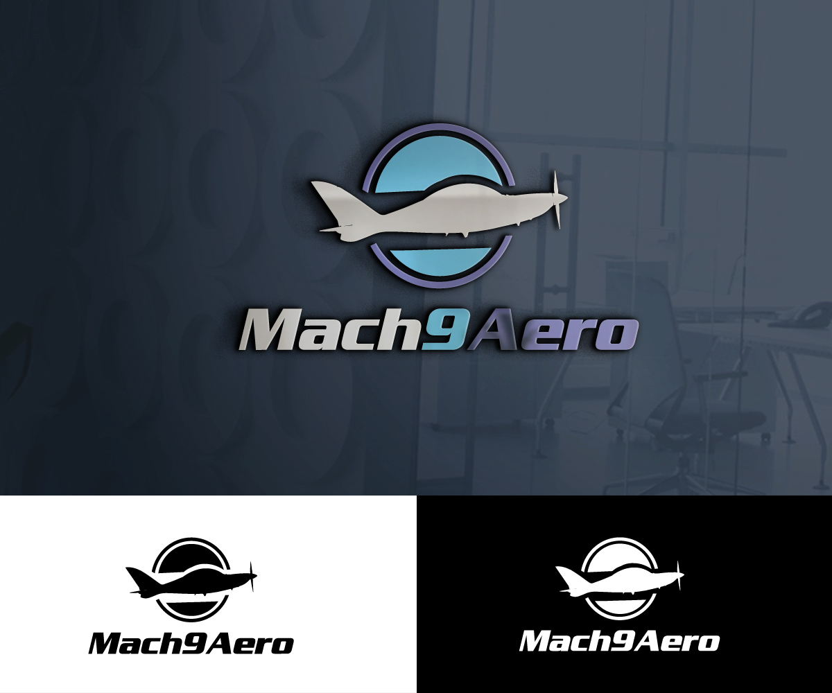 Diseño de Logo por 24ksunny para Mach9Aero, LLC | Diseño #29318484
