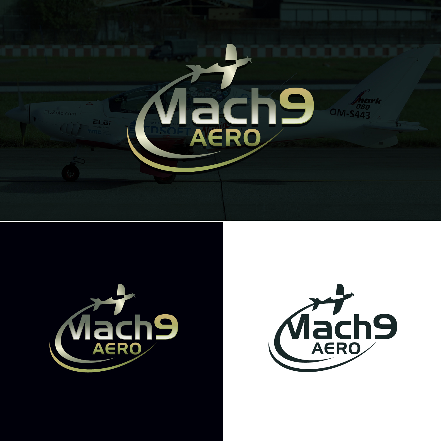 Diseño de Logo por Revolt Team para Mach9Aero, LLC | Diseño #29319267