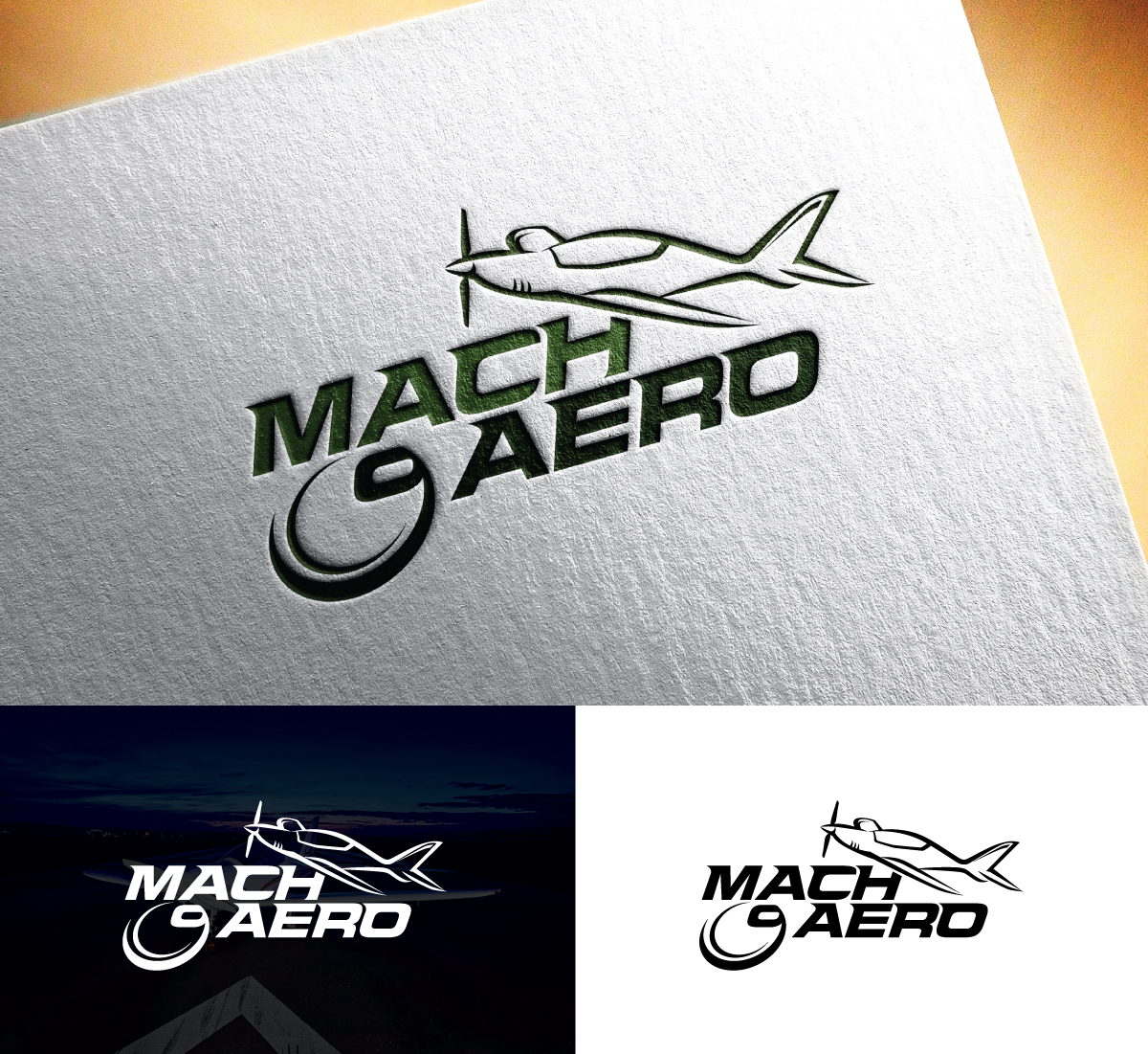 Diseño de Logo por Logo Stock para Mach9Aero, LLC | Diseño #29318935