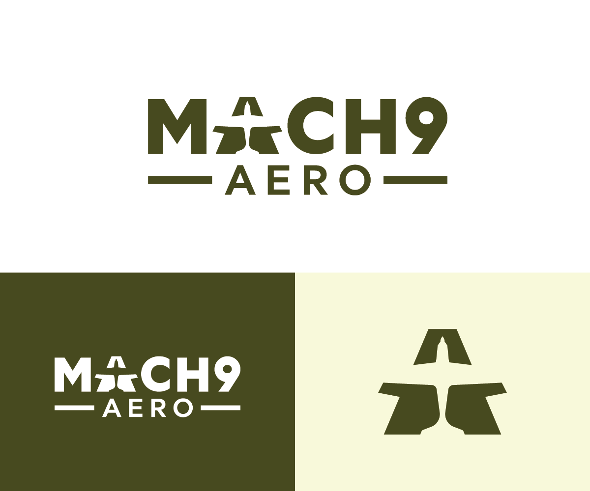 Logo Design by Ebaddesigns for Mach9Aero, LLC | Design #29325821