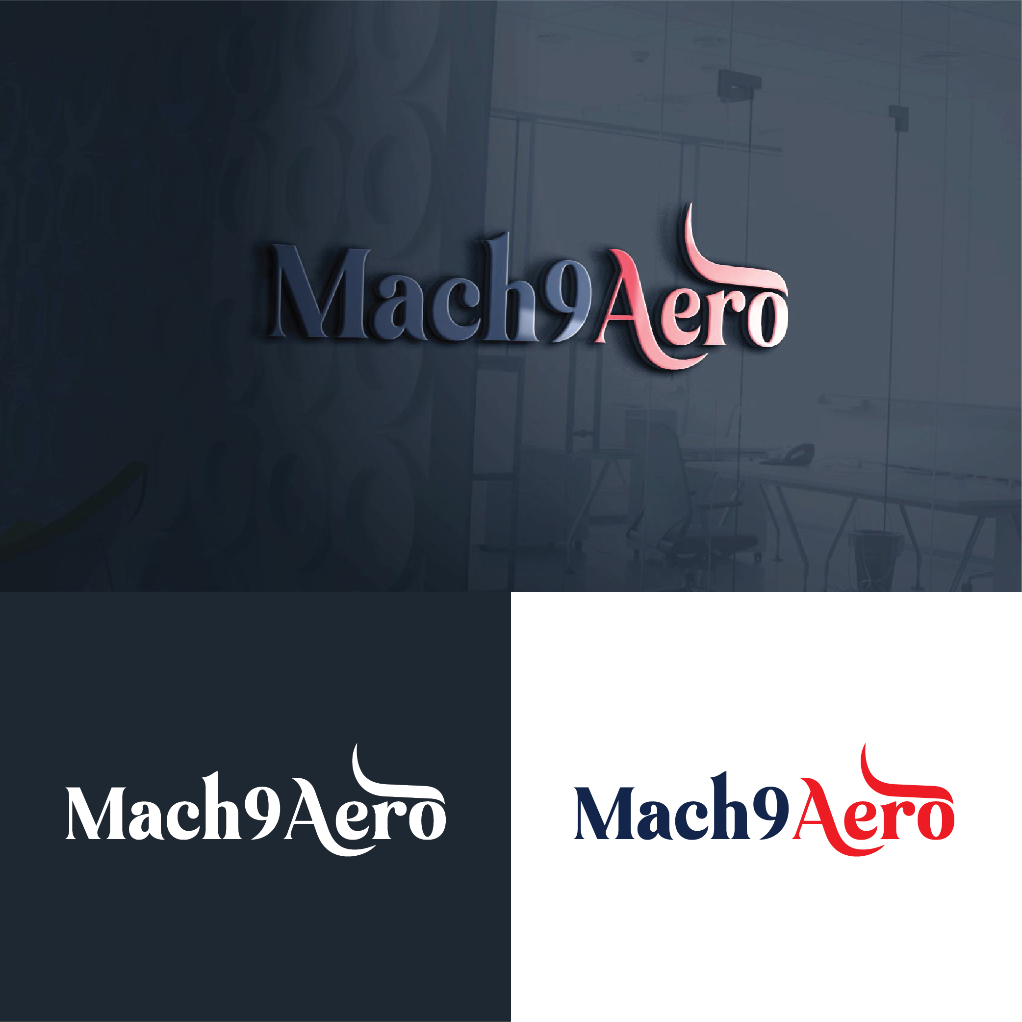 Design de Logo par 3Guys pour Mach9Aero, LLC | Design #29321863