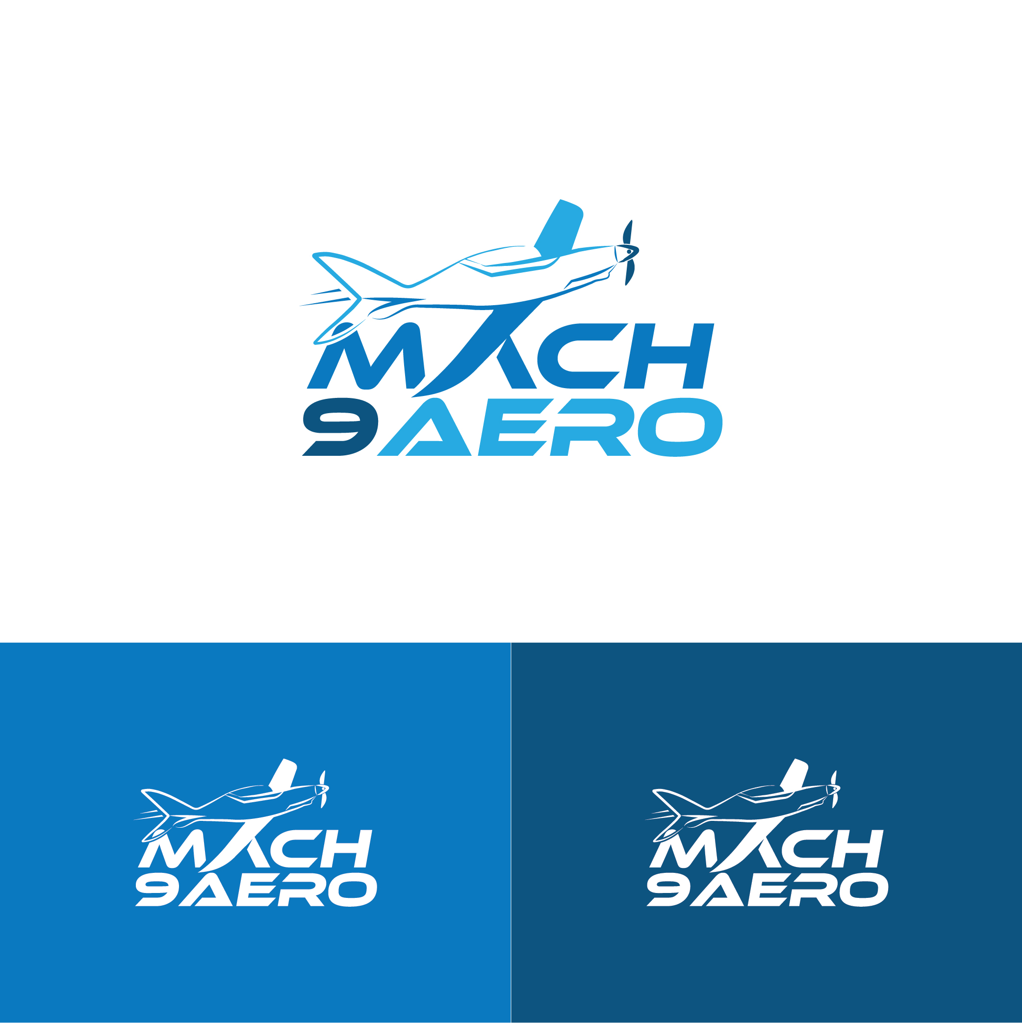 Design de Logo par 3Guys pour Mach9Aero, LLC | Design #29321867