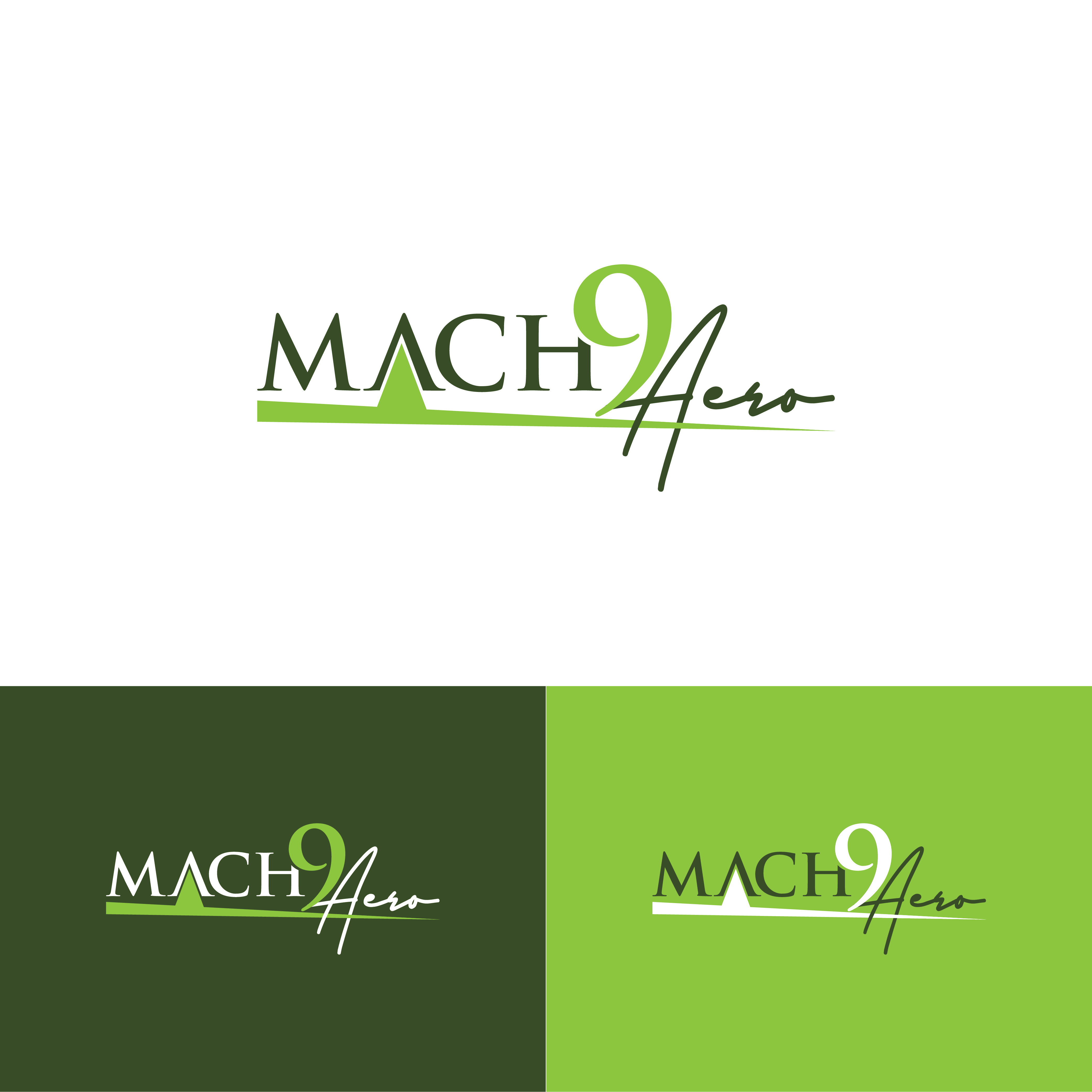Design de Logo par 3Guys pour Mach9Aero, LLC | Design #29340958