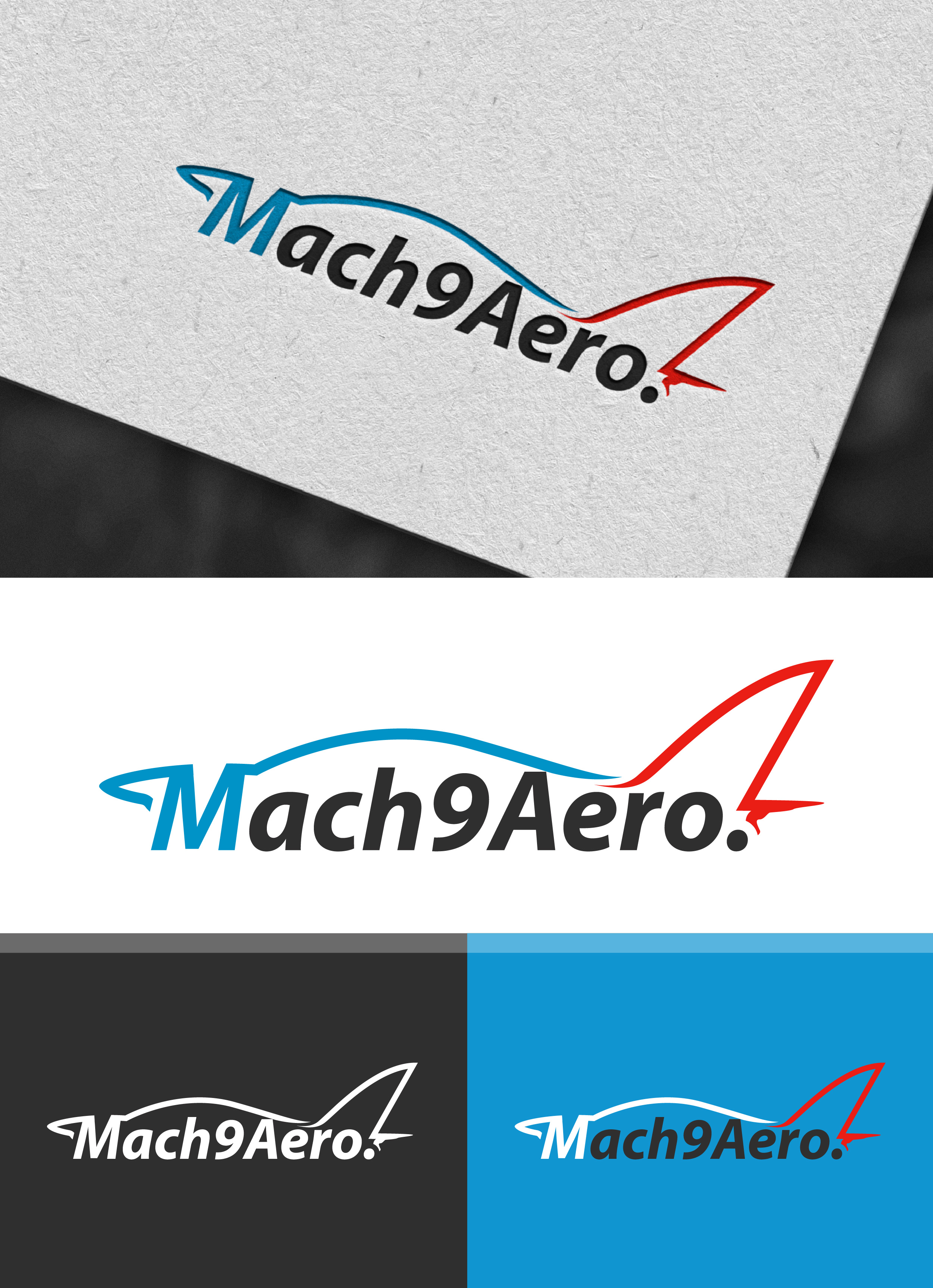 Diseño de Logo por DesignLima para Mach9Aero, LLC | Diseño #29325343
