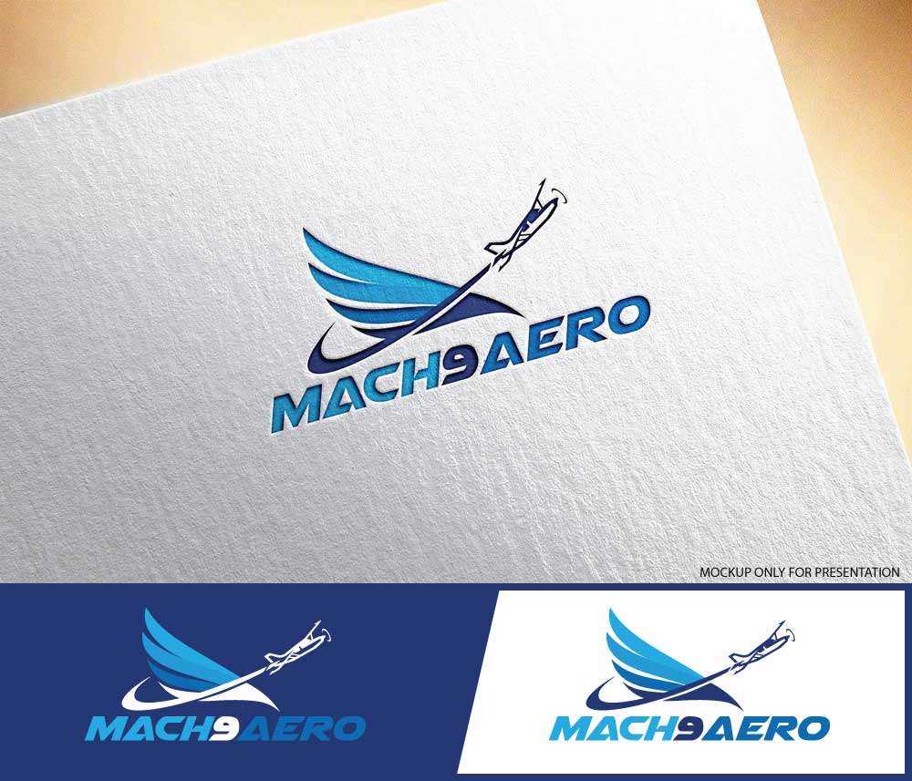 Diseño de Logo por RedMyDC para Mach9Aero, LLC | Diseño #29321158