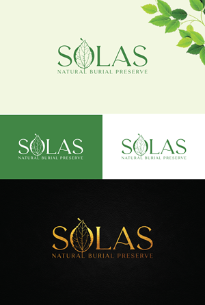 Sòlas Natural Burial Preserve | Design de Logo par Logo Stock