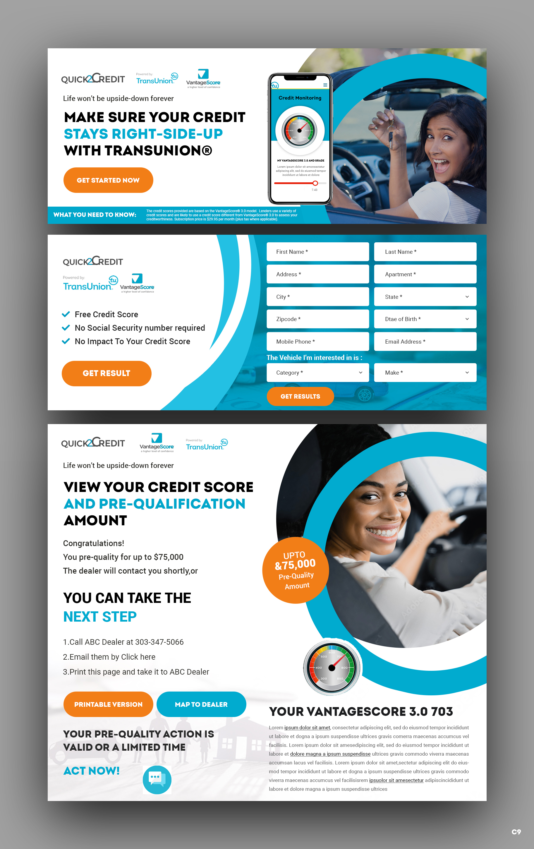 Banner Ad Design by pb for J Franco Marketing  | Design #29401794