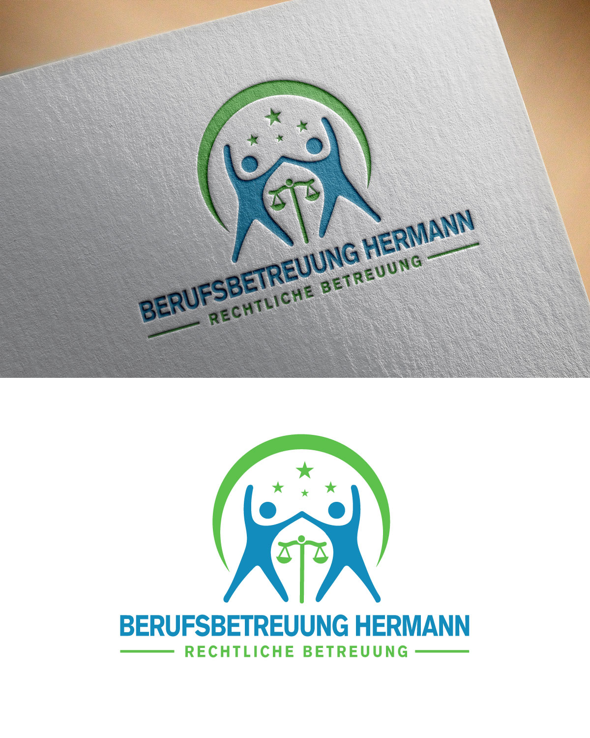 Diseño de Logo por CreativeFeather para Betreuungsbüro - Hermann | Diseño #29322924