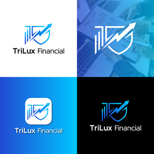 TriLux Financial | Logo Design by ZeneFashions